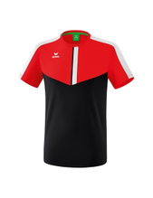 Erima Sport T-shirt Squad (100% Polyester) red/black Boys